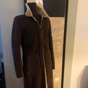 Shearling coat